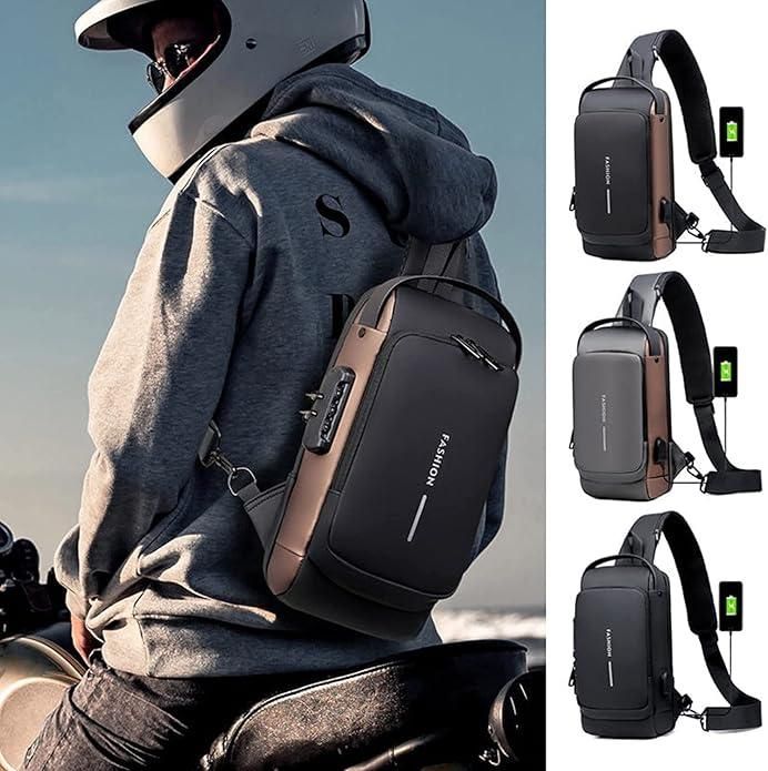 usb charging,waterproof,password lock,new trend Bag for Men & Women,must have this bag  for everey cituation