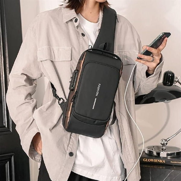 usb charging,waterproof,password lock,new trend Bag for Men & Women,must have this bag  for everey cituation